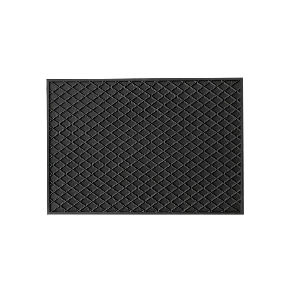 HP-AUTOZUBEHÖR Auto-Fußmatte Fußmatte (universell) 16537, Naturgummi schwarz