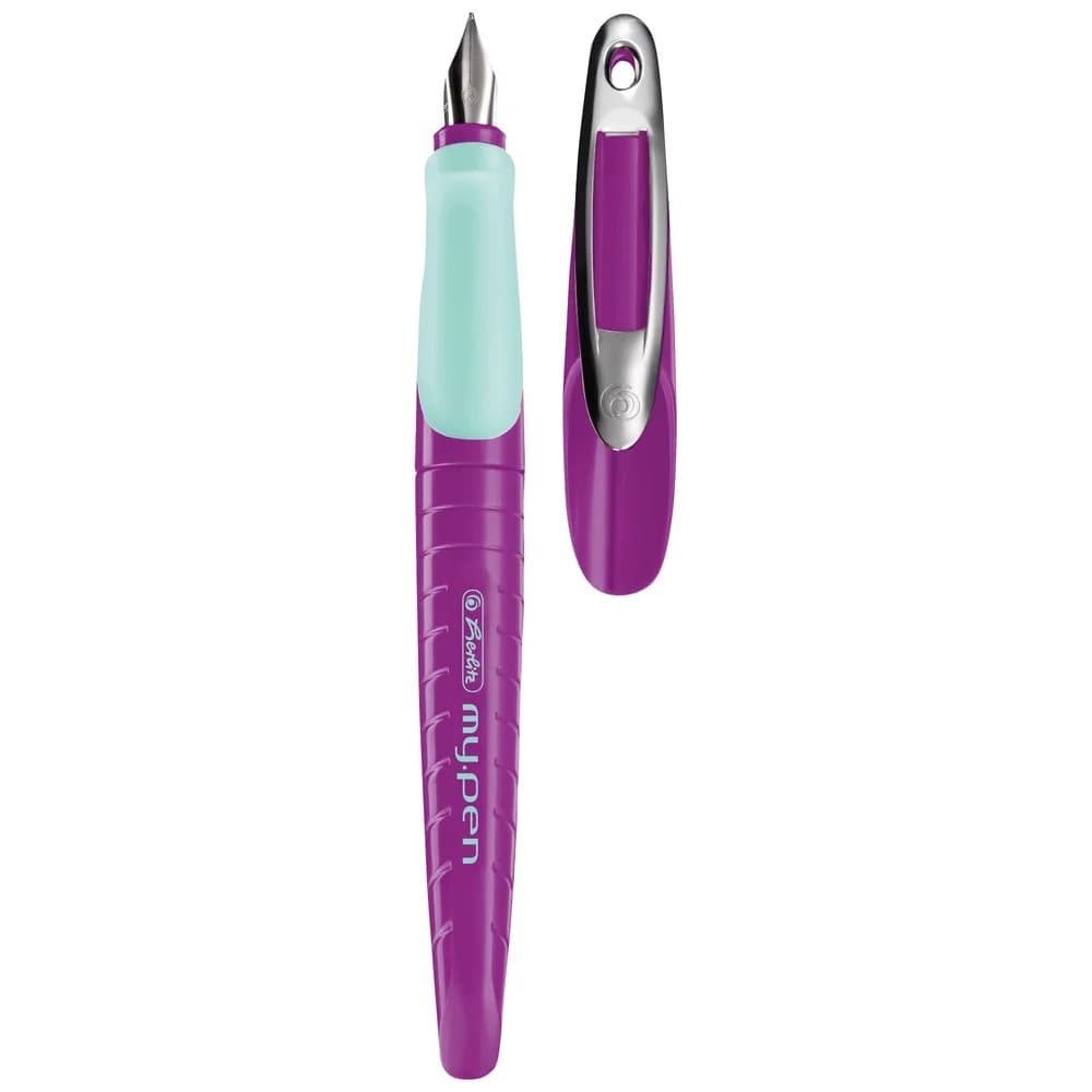 herlitz Füllhalter my.pen M-Feder lila/minze