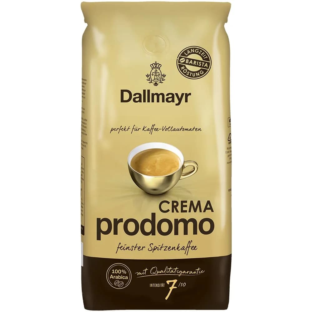 DALLMAYR Kaffee CREMA prodomo, 1000 g, ganze Bohnen