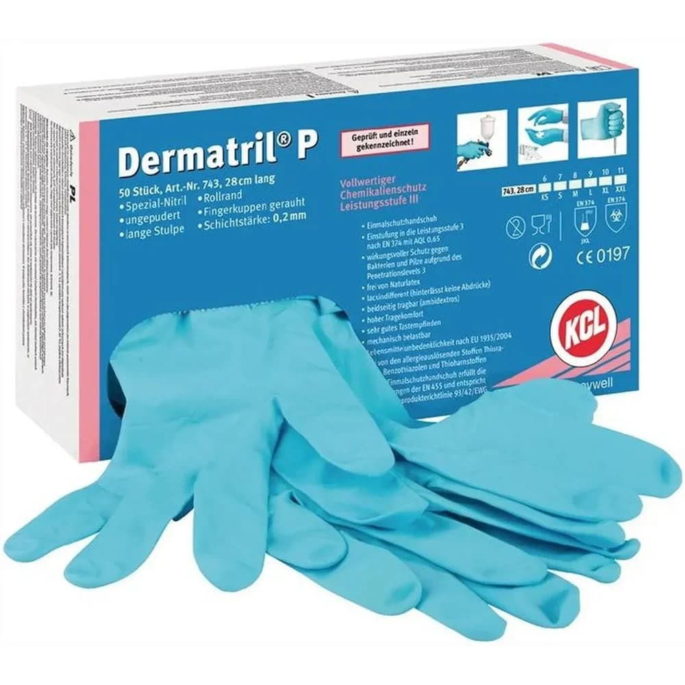 KCL Einmalhandschuhe DERMATRIL P 743 Gr. 9 50er Box