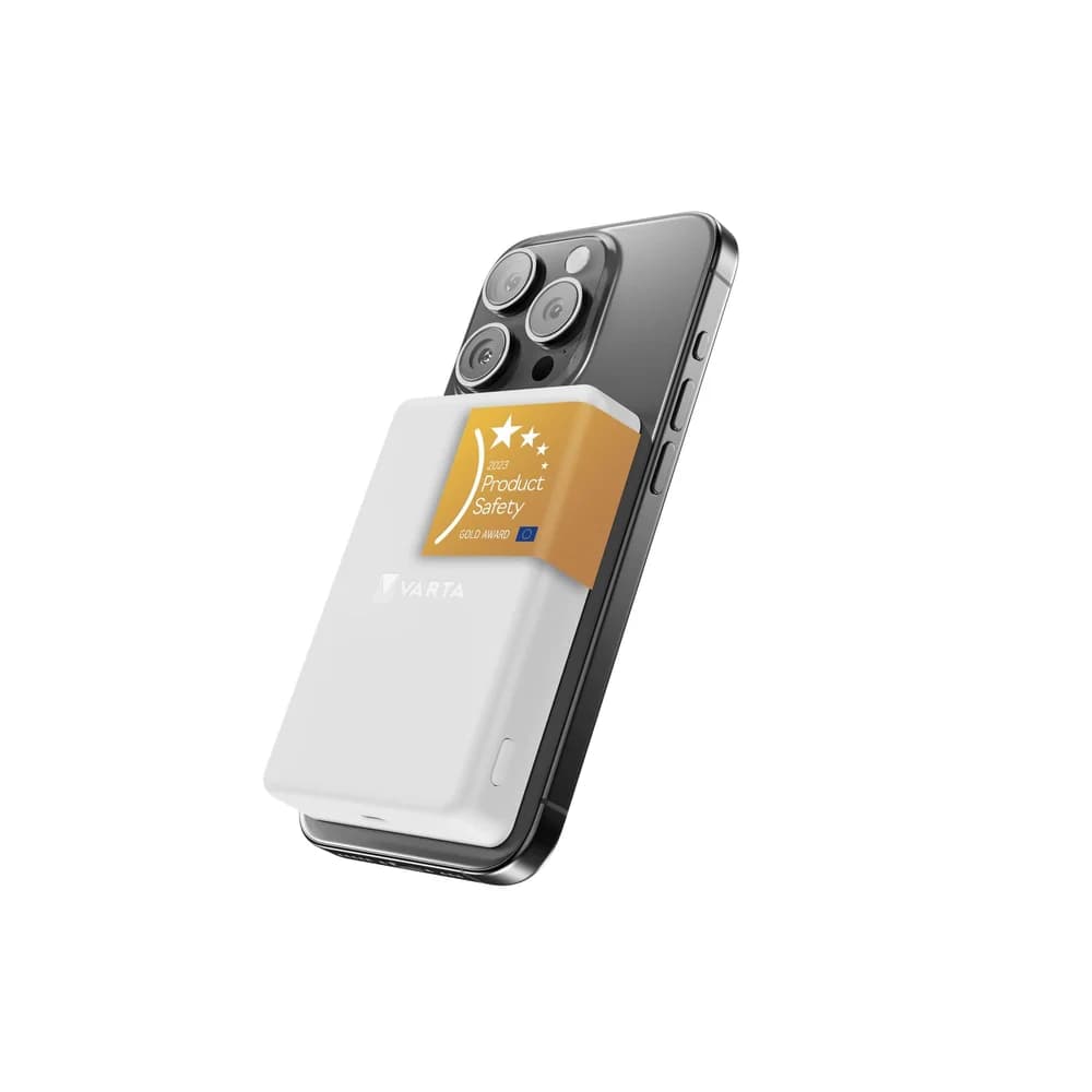 Varta Powerbank »MAG PRO« 5000 mAh weiß