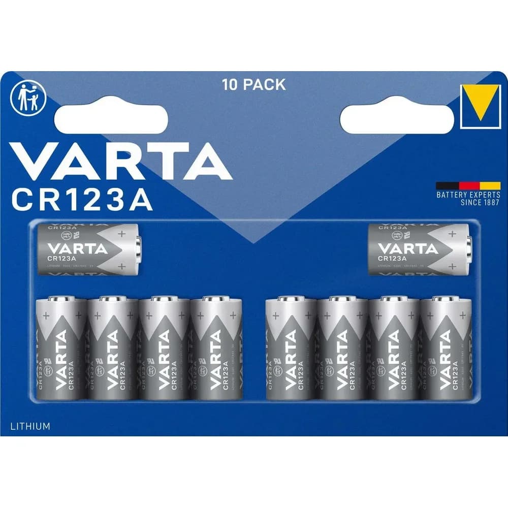 Varta 06205 CR123A Lithium