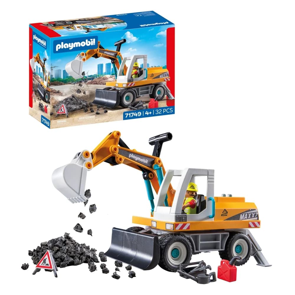 Playmobil® 71749 Großer Bagger Konstruktions-Spielset