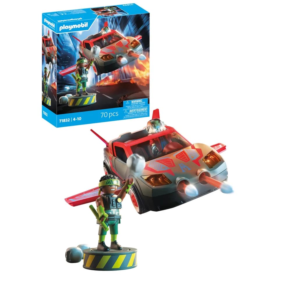 PLAYMOBIL 71832 - Heroes - Helden-Multifunktionsfahrzeug