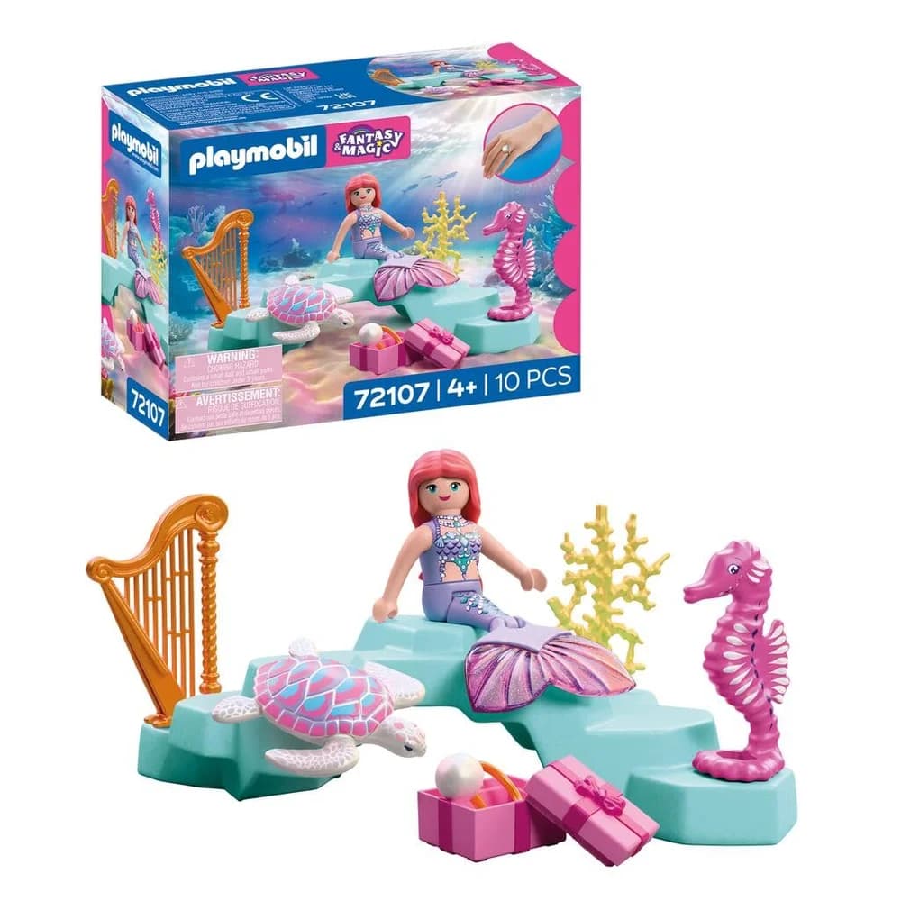 PLAYMOBIL 72107 - Fantasy & Magic - Meerjungfrau mit Geschenk