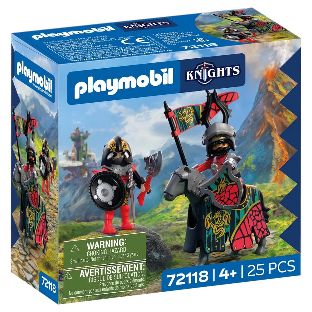 PLAYMOBIL 72118 - Knights - Anführer Drachenritter