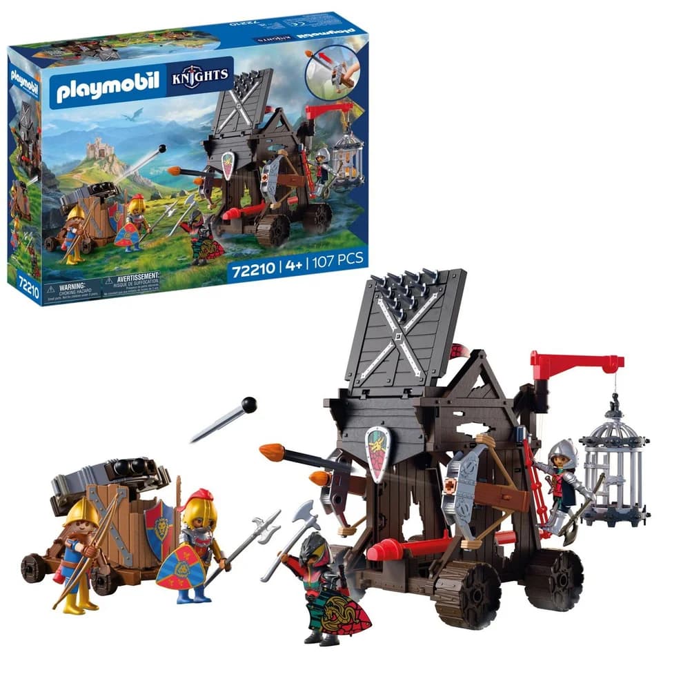 PLAYMOBIL 72210 Knights Angriffsturm Drachenritter