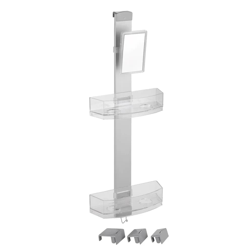 WENKO Duschablage Premium silberfarben