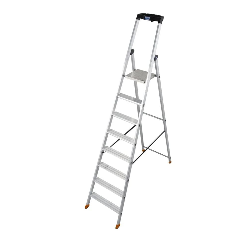 Krause Stehleiter »MONTO Solido« 8 Stufen silber, 255 cm