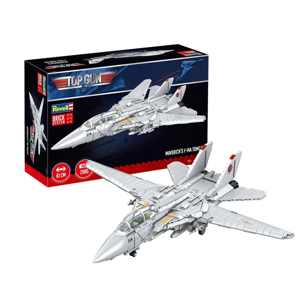 Revell Mavericks F-14A Tomcat Top Gun Brick System