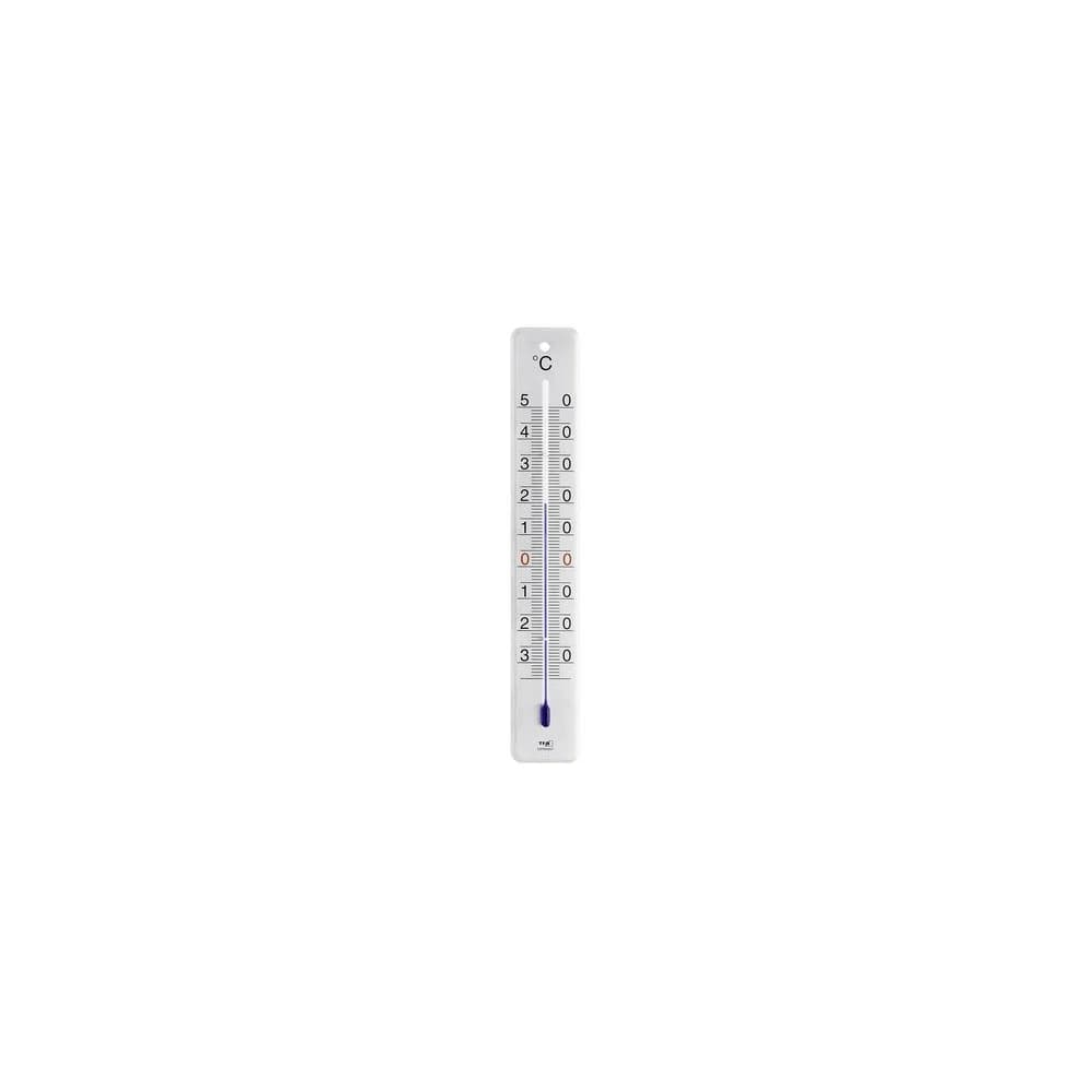 TFA Dostmann Raumthermometer Innen-Außen-Thermometer Edelstahl 12.2046.61