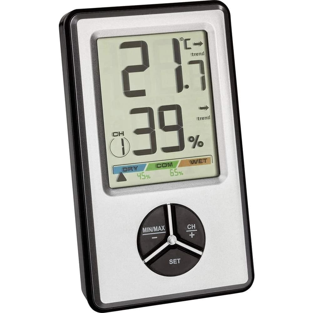 TFA® EXACTO 30.5045.54 Wetterstation silber