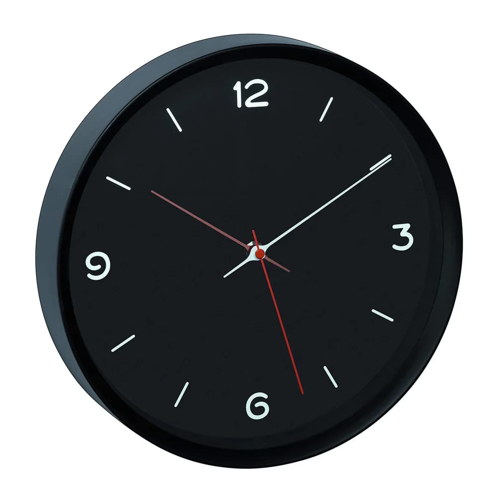 TFA 60.3056.01 schwarz Analoge Wanduhr