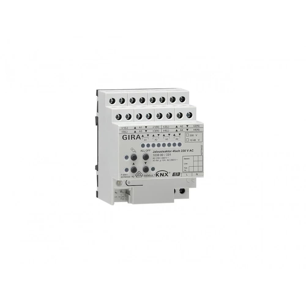 Gira Jalousieaktor 4fach REG 103900