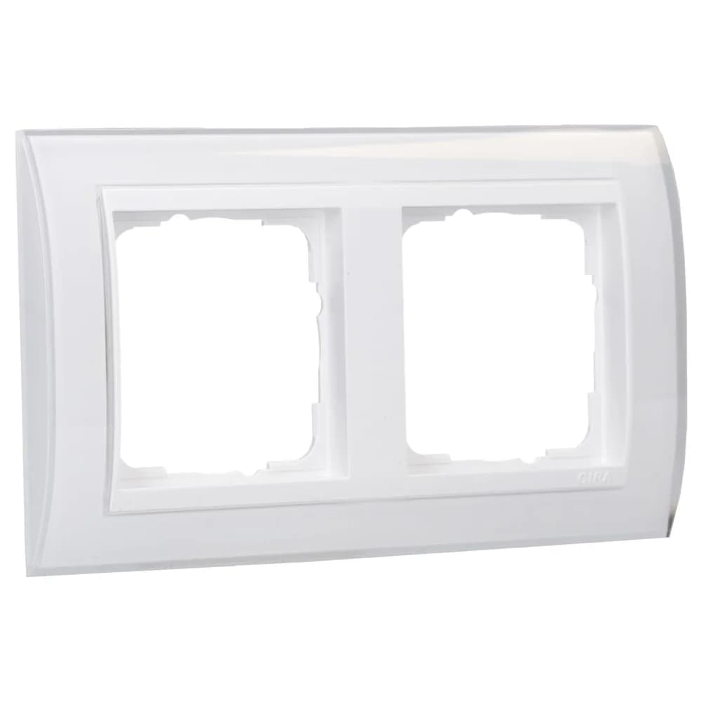 Gira Abdeckrahmen 2fach 0212723