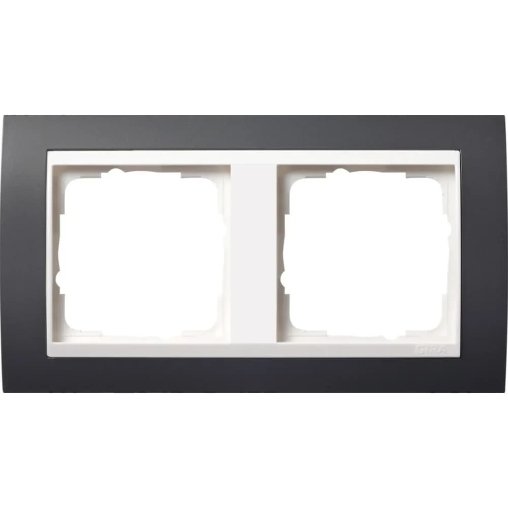 Gira Abdeckrahmen 2f.anth 0212328