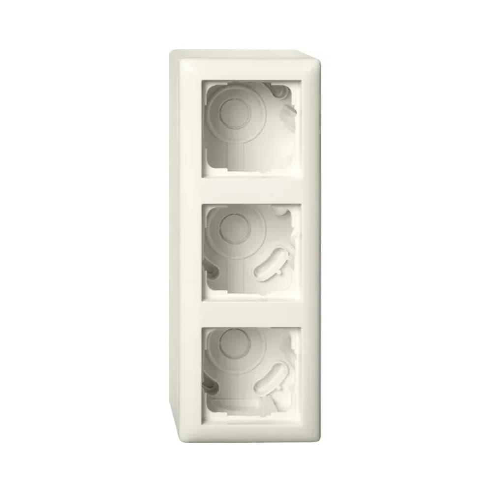 Gira AP-Gehäuse 3f + Rahmen 106301