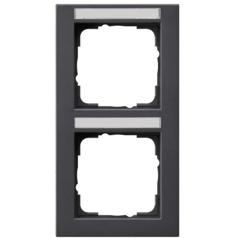 Gira Abdeckrahmen 2f. anth 110223