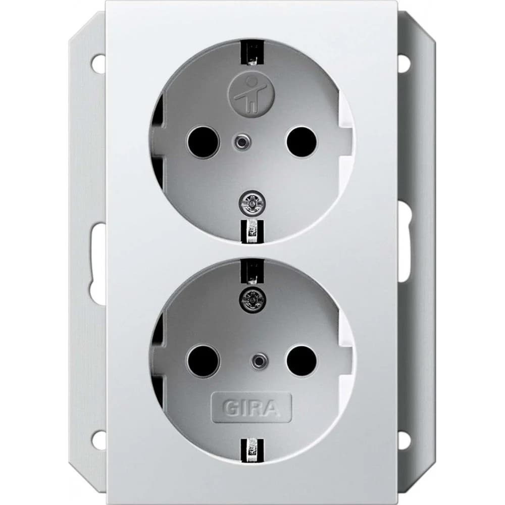 Gira Doppeldose SCHUKO 273127