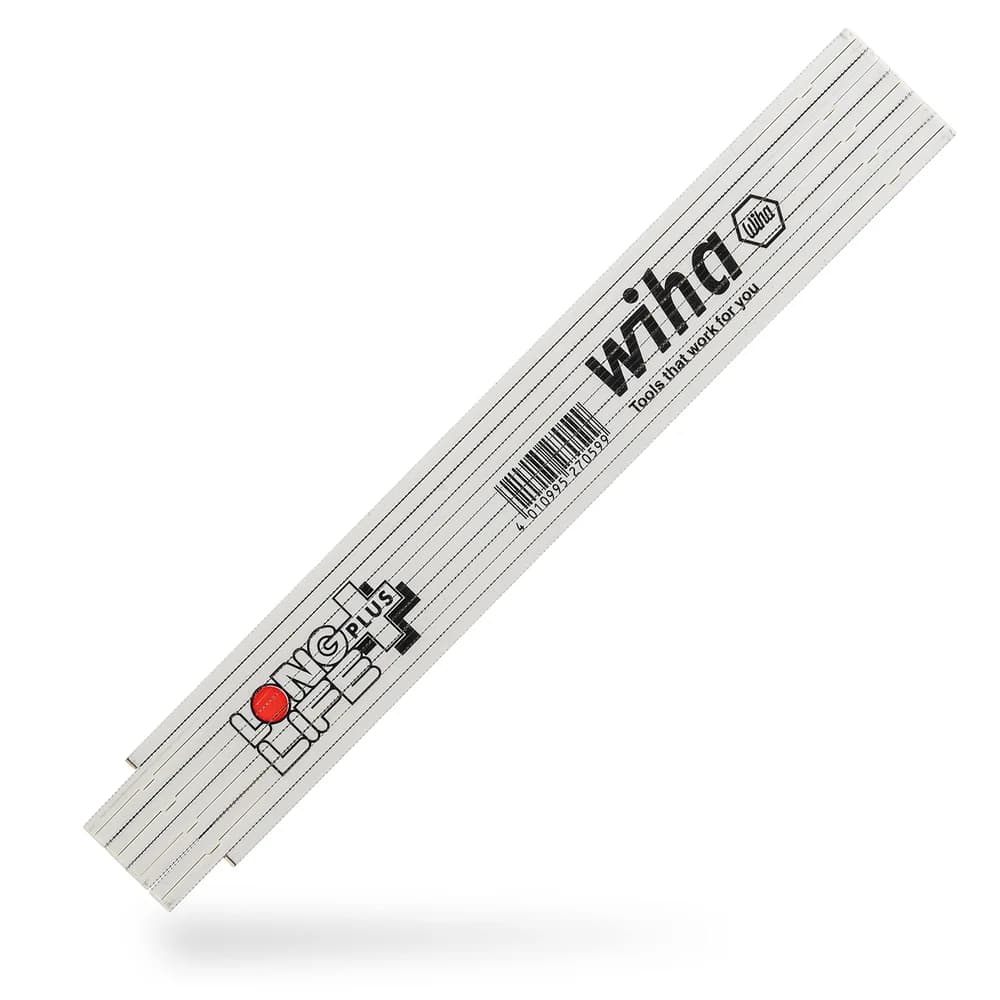 Wiha Maßband Longlife® Plus Gliedermaßstab, 2 m, metrisch, 10 Glieder 27059