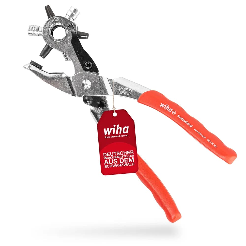 Wiha Revolverloch- und Ösenzange Professional 225 mm