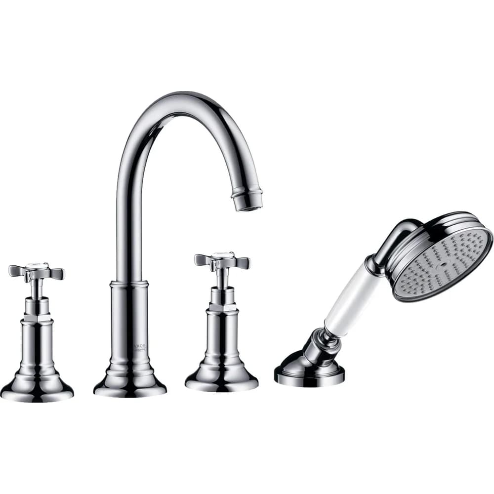 AXOR 16544000 4-Loch Wannenarmatur Axor Montreux - Silber