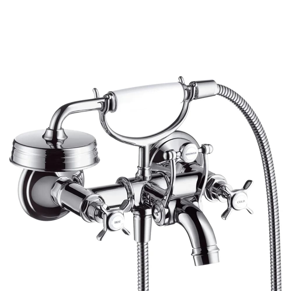 AXOR 16540000 Zweigriff Wannenarmatur Aufputz Axor - Silber
