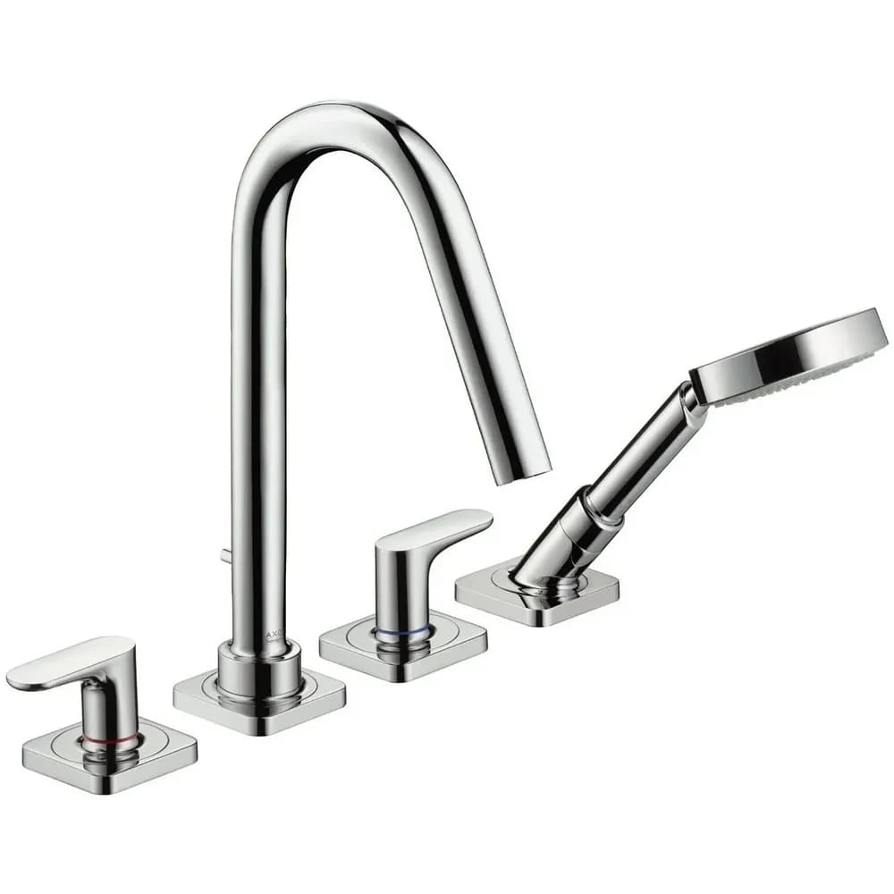 AXOR 34454000 4-Loch Wannenarmatur Axor Citterio M - Silber
