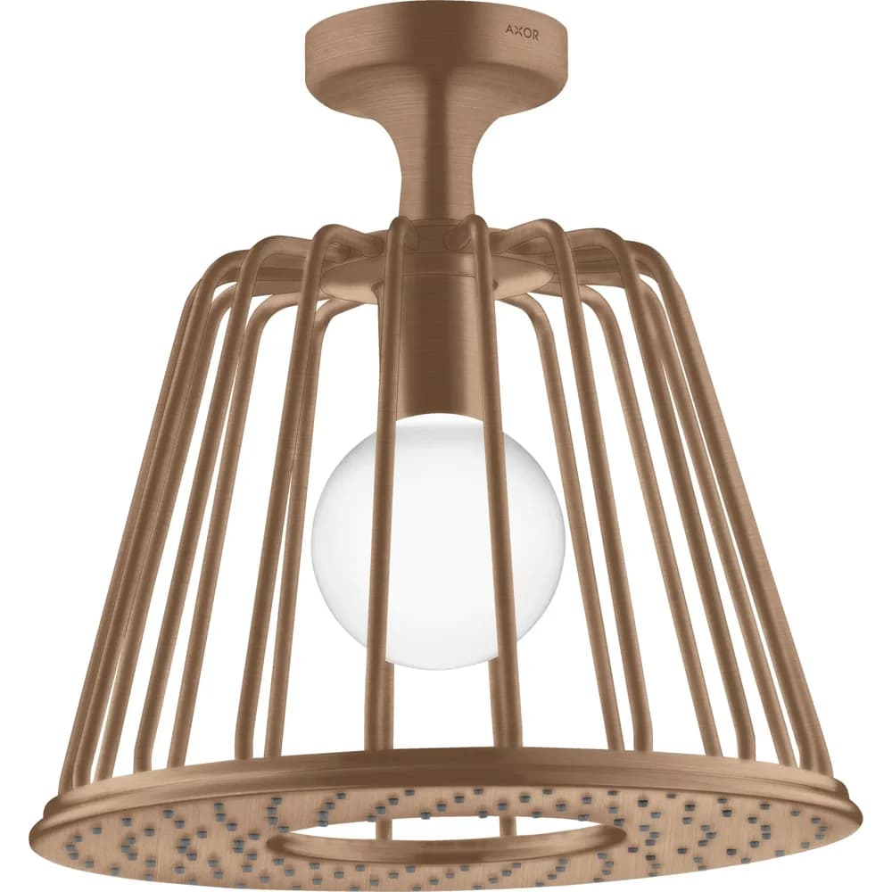 Hansgrohe Kopfbrause Axor Nendo Brushed Red Gold 26032310