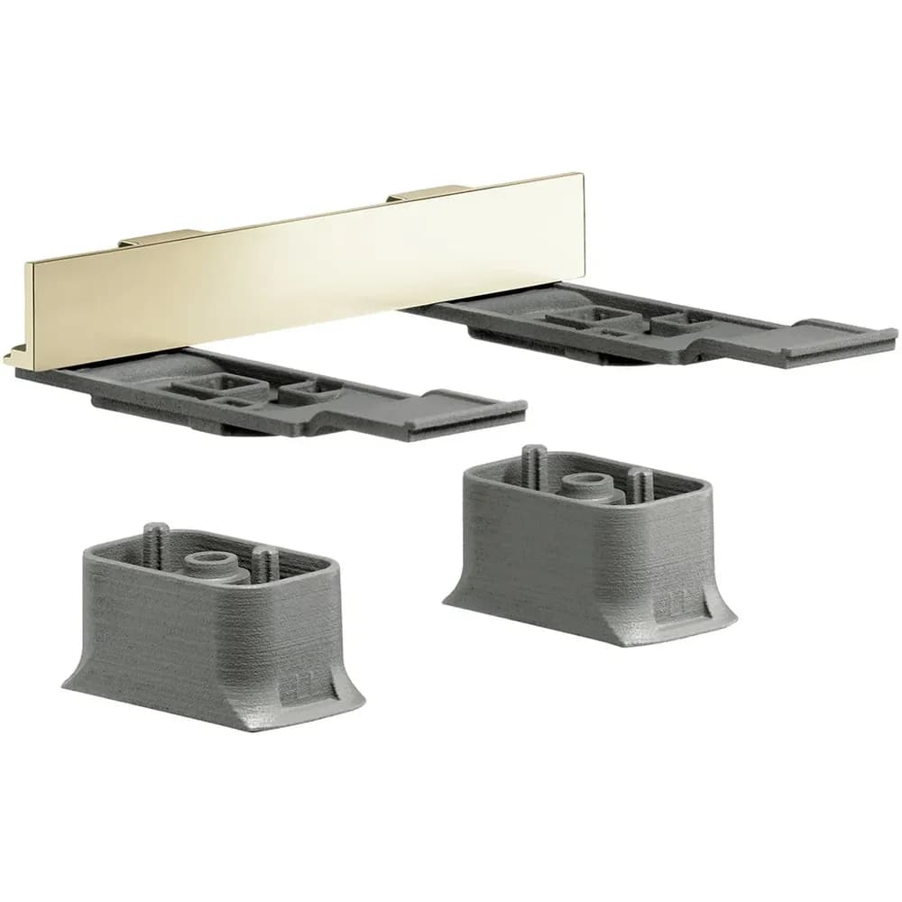 hansgrohe Axor Adapterset 42870250 brushed gold optic