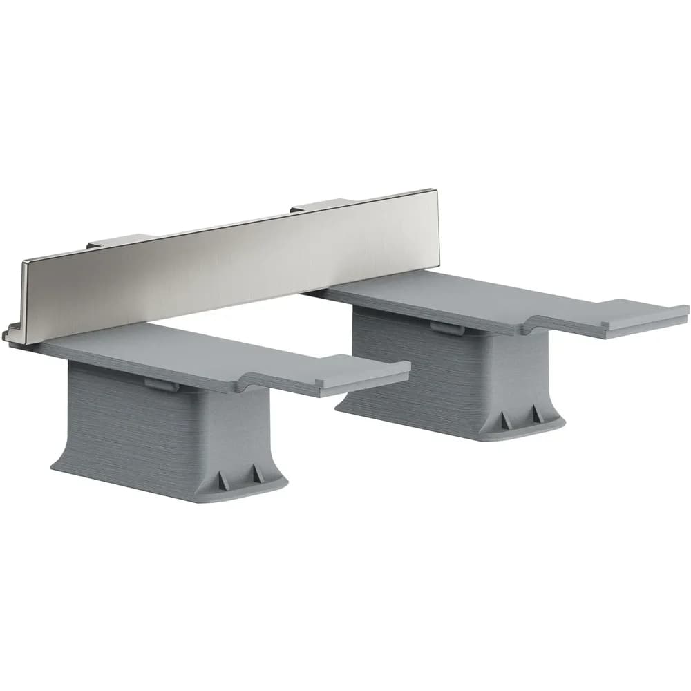 hansgrohe Axor Adapterset 42870800 Edelstahl-Optik