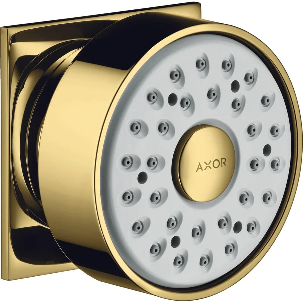Hansgrohe Seitenbrause Axor eckig Polished Gold Optic 28469990