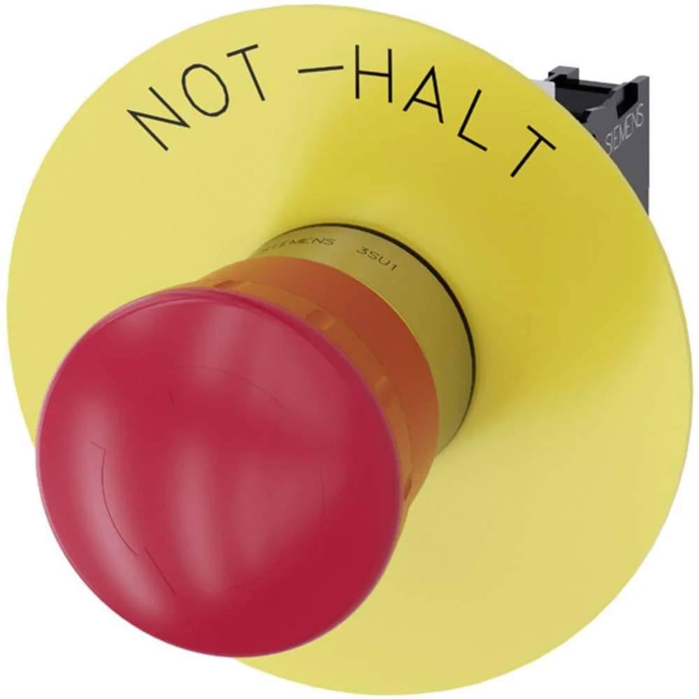 Siemens Emergency stoppushbutton, red, Schalter + Taster, Rot