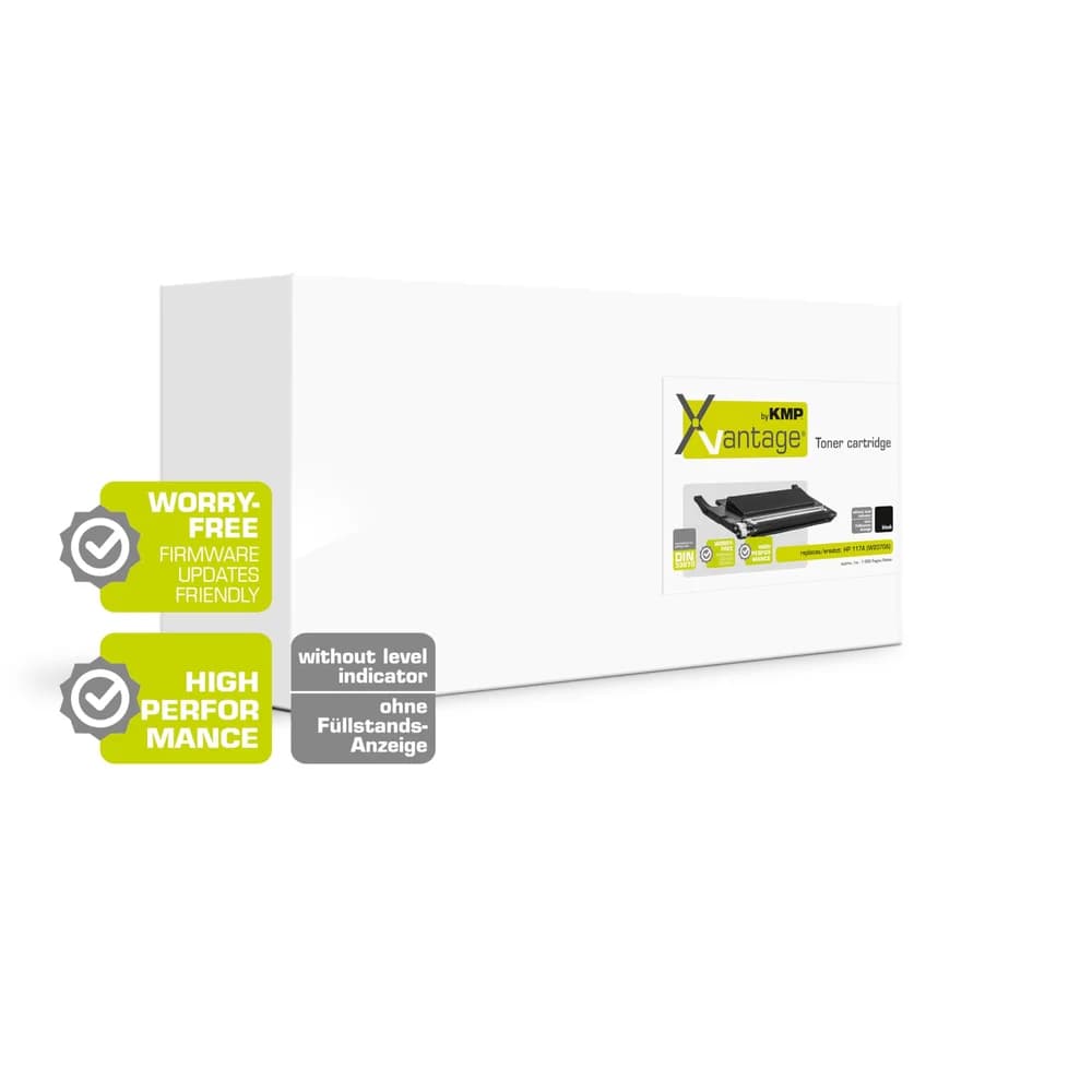 KMP Tonerkartusche ersetzt HP 117A (W2070A)