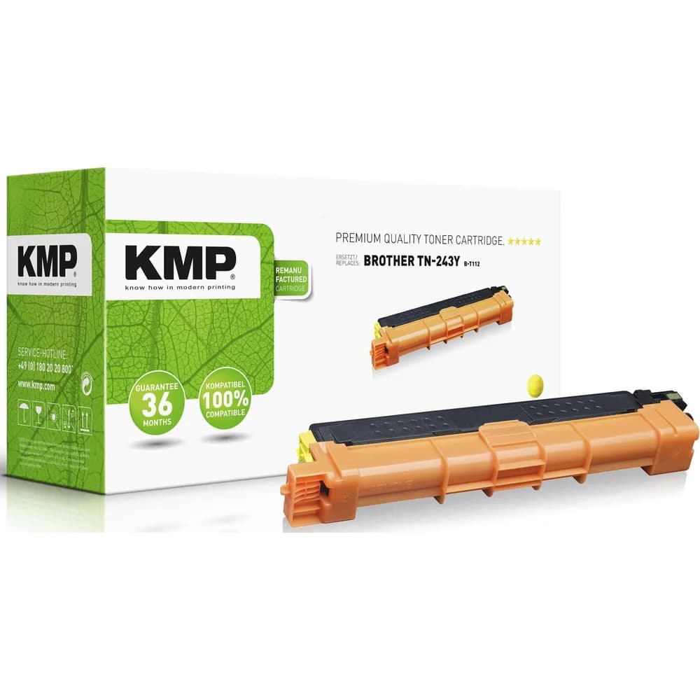 KMP Toner ersetzt Brother »TN243Y« gelb