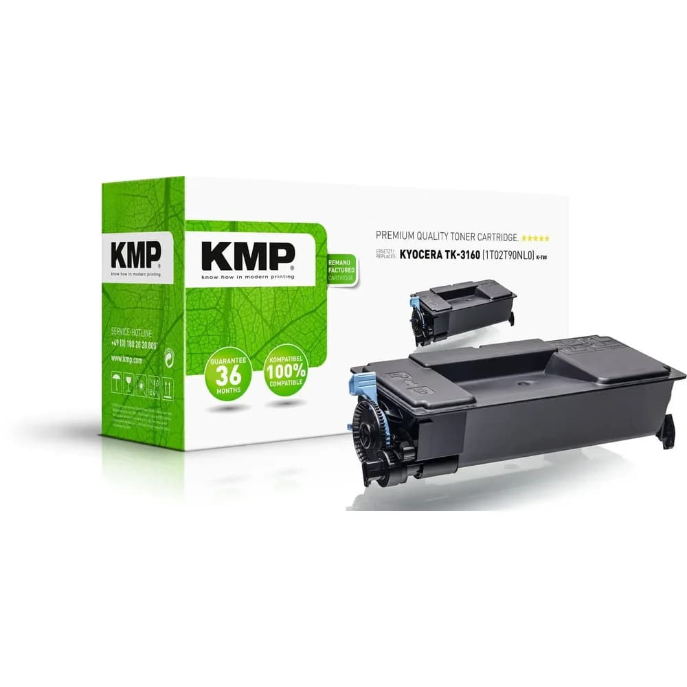 KMP, Toner, TK-3160 (BK)