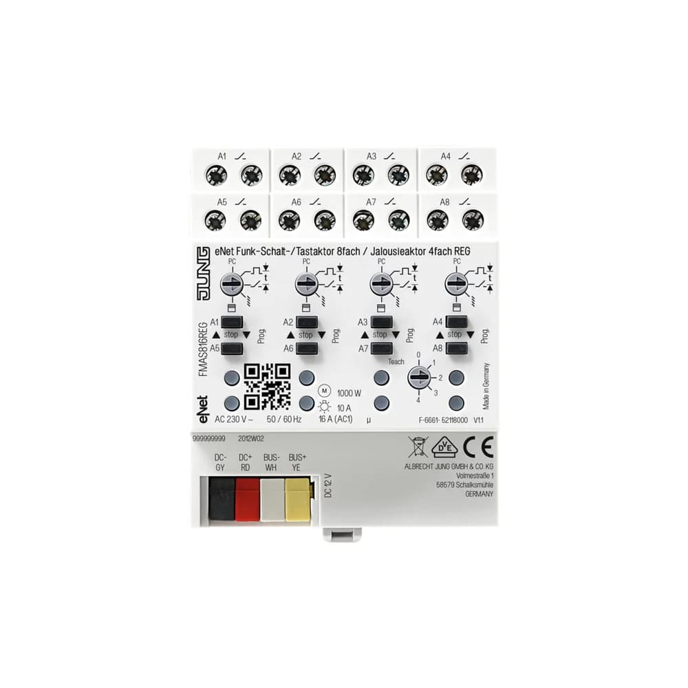 Funk-Schalt/Jalousie-Aktor 8/4 REG