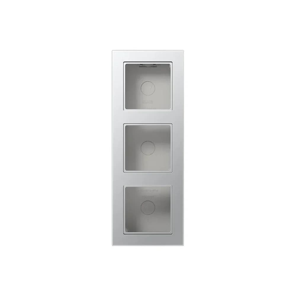 Jung Aufputz-Kappe 3fach A 5583 BF A AL