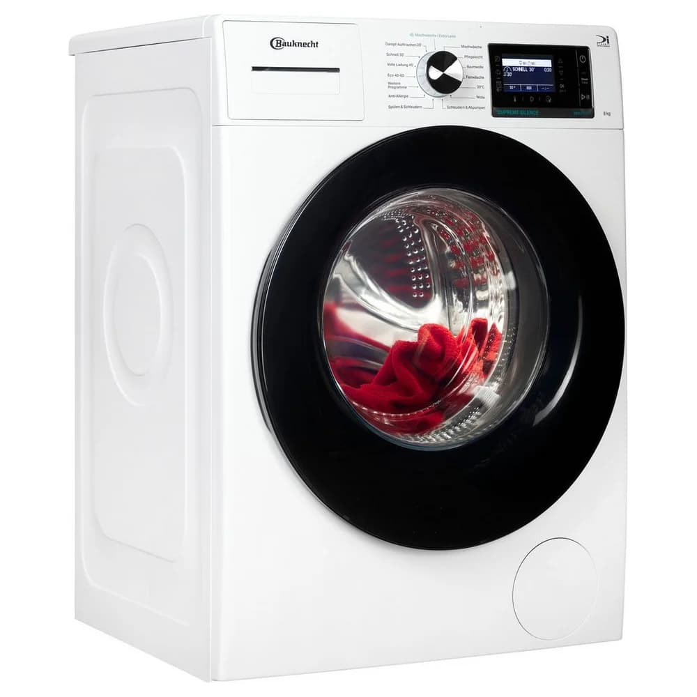 Bauknecht B6R 88E SILENCE DE, Frontlader, 8 kg, B, 72 dB, 1400 RPM, A - Weiß