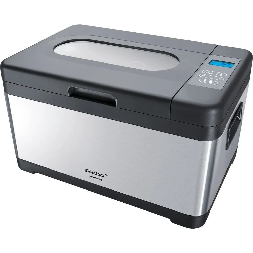 Steba SV 2 - Sous-Vide Garer - 10 Liter - 800 - Silber/Schwarz