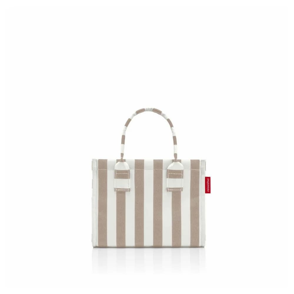 Reisenthel Daily Shopper XS SUMMERSTRIPES COFFEE - B/H/T ca. 27.00x21.00x14.00