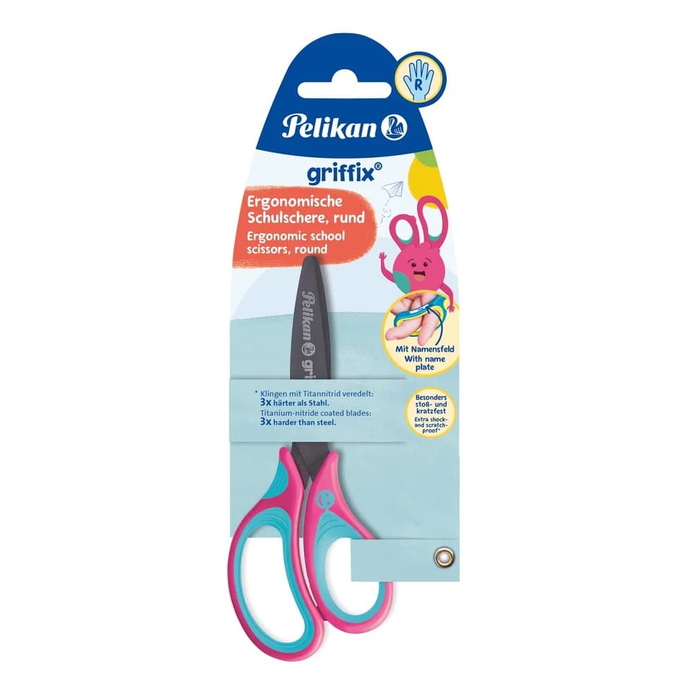 Pelikan Papierscheren Schulschere griffix SC1RR Lovely Pink