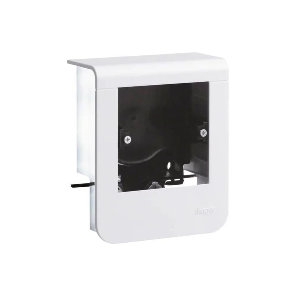 Hager Geräteträger uni design SL 20x55 vweiß