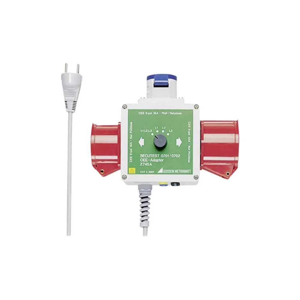 Gossen Drehstromadapter Z745A Stromadapter