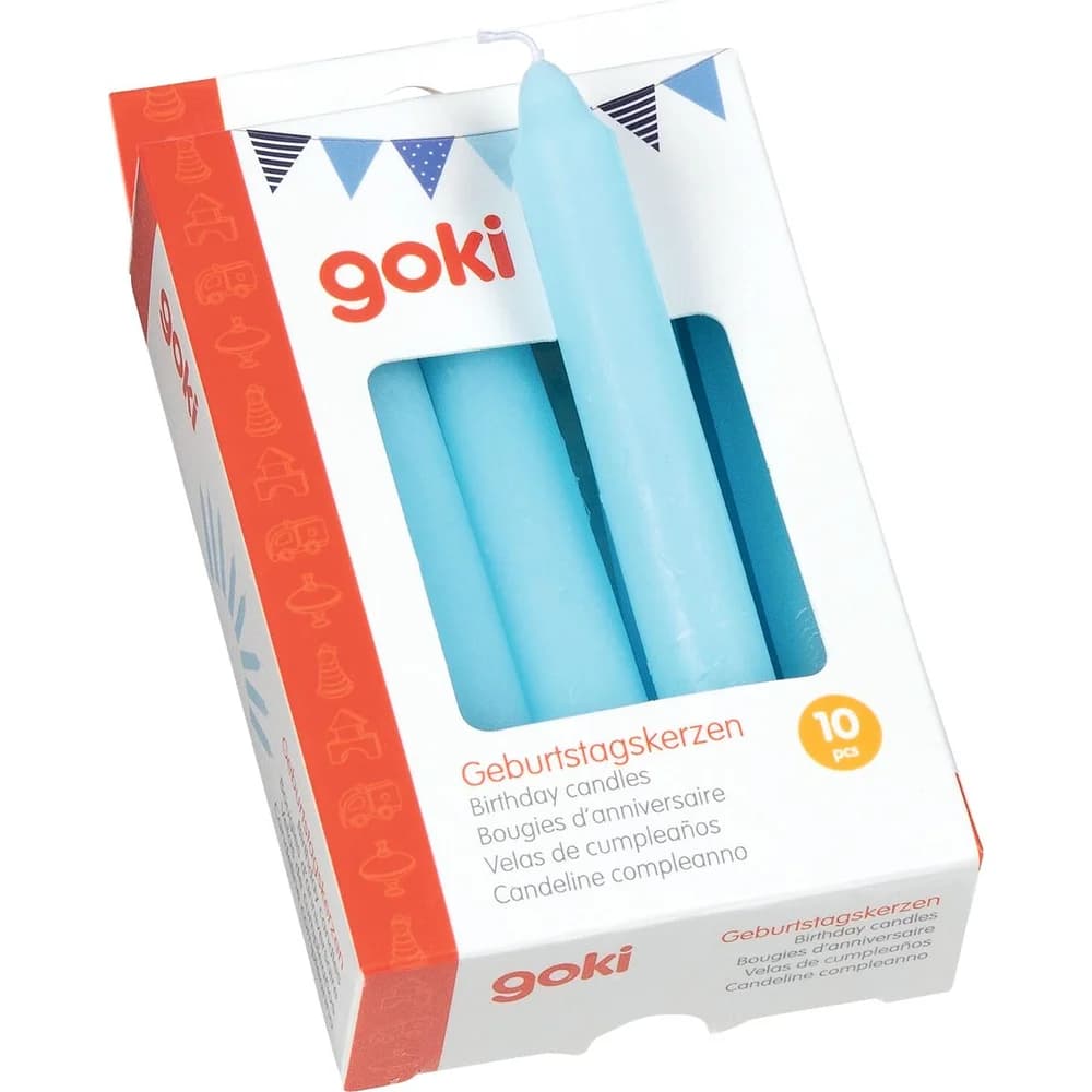 goki Geburtstagskerzen-Set (für GK106, - Blau
