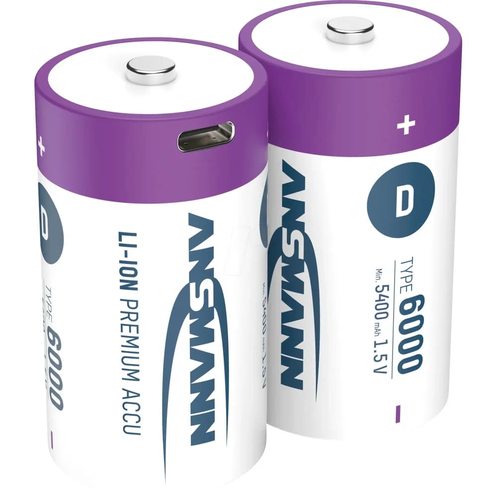 ANSMANN Akkus Mono D 1.5 V
