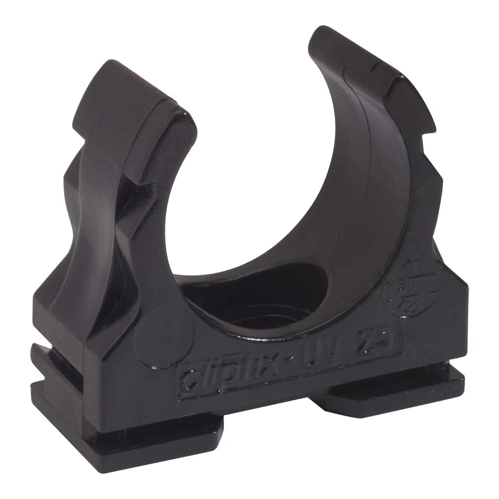 Fränkische Kunststoff-Klemmschelle clipfix-UV 25 sw