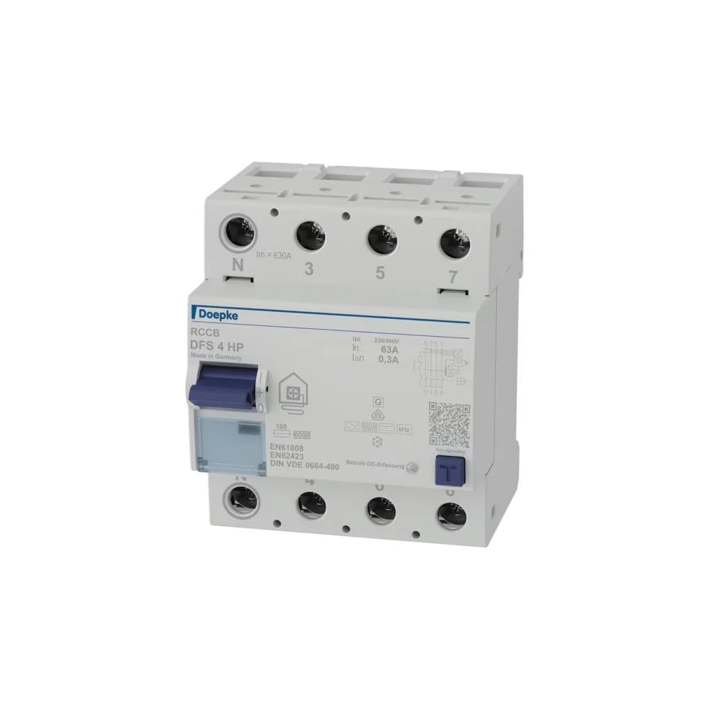 Doepke FI-Schutzschalter DFS4 063-4/0,30-HP