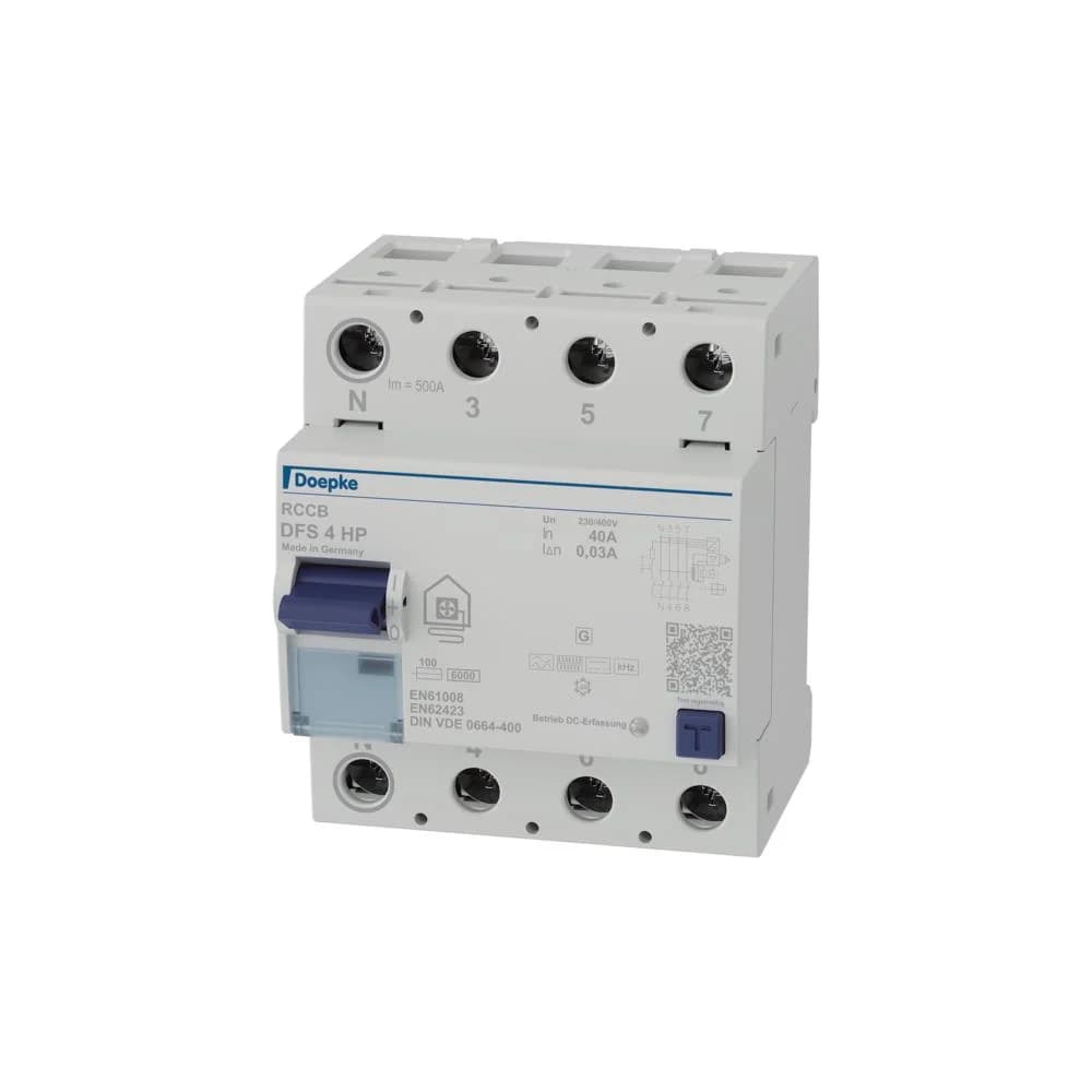 Doepke FI-Schutzschalter DFS4 040-4/0,03-HP