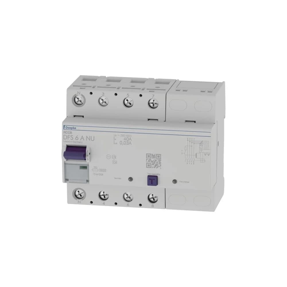 Doepke FI-Schutzschalter DFS6 040-4/0,03-A NU
